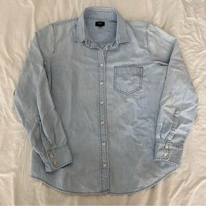 J. Crew Light Blue Casual Button Down Shirt